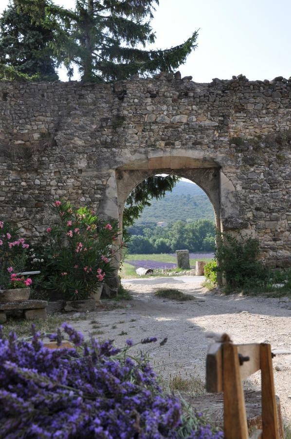 Gites Du Chateau D'Alencon Le Pegue Exterior foto